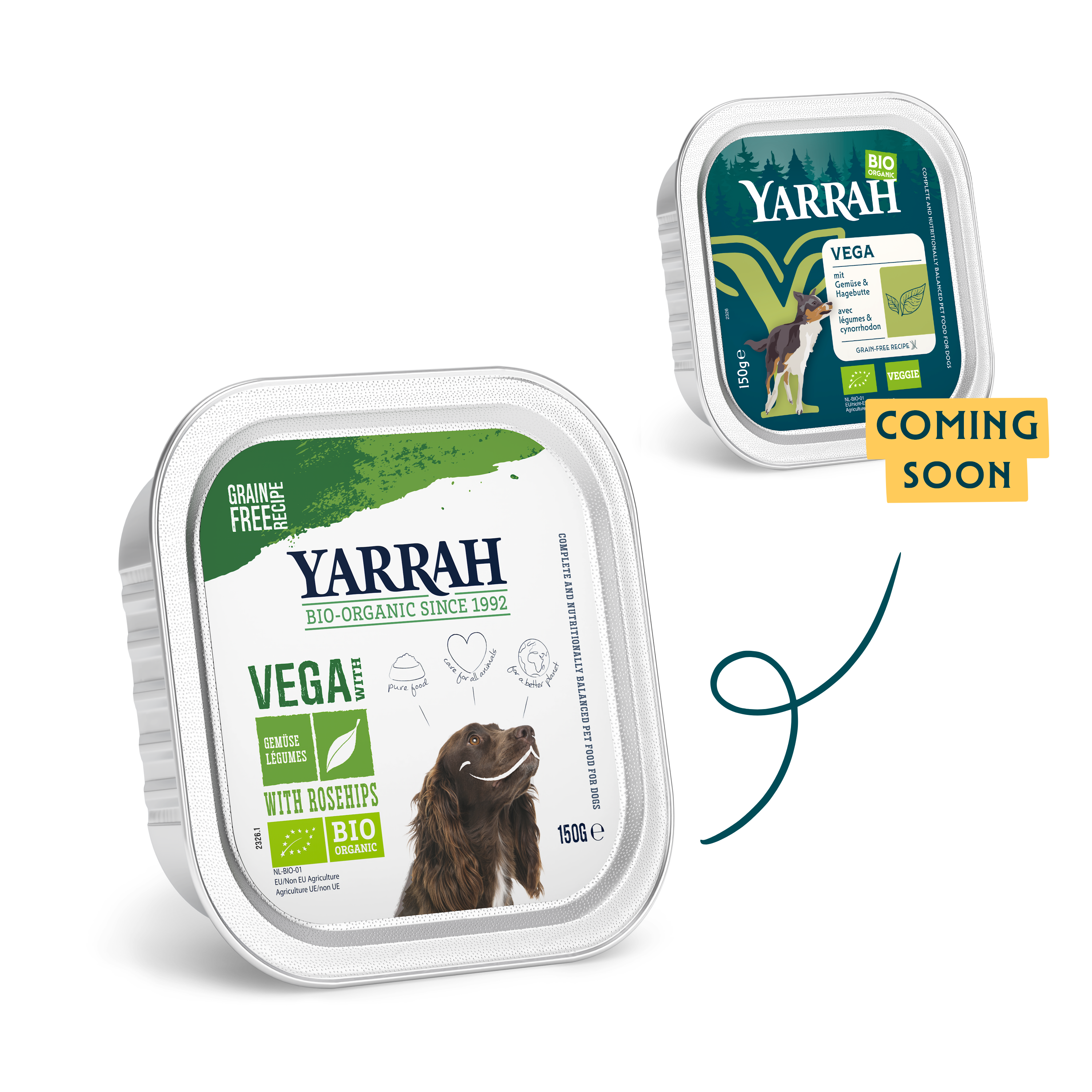 Organic  Vegeterian dog food chunks