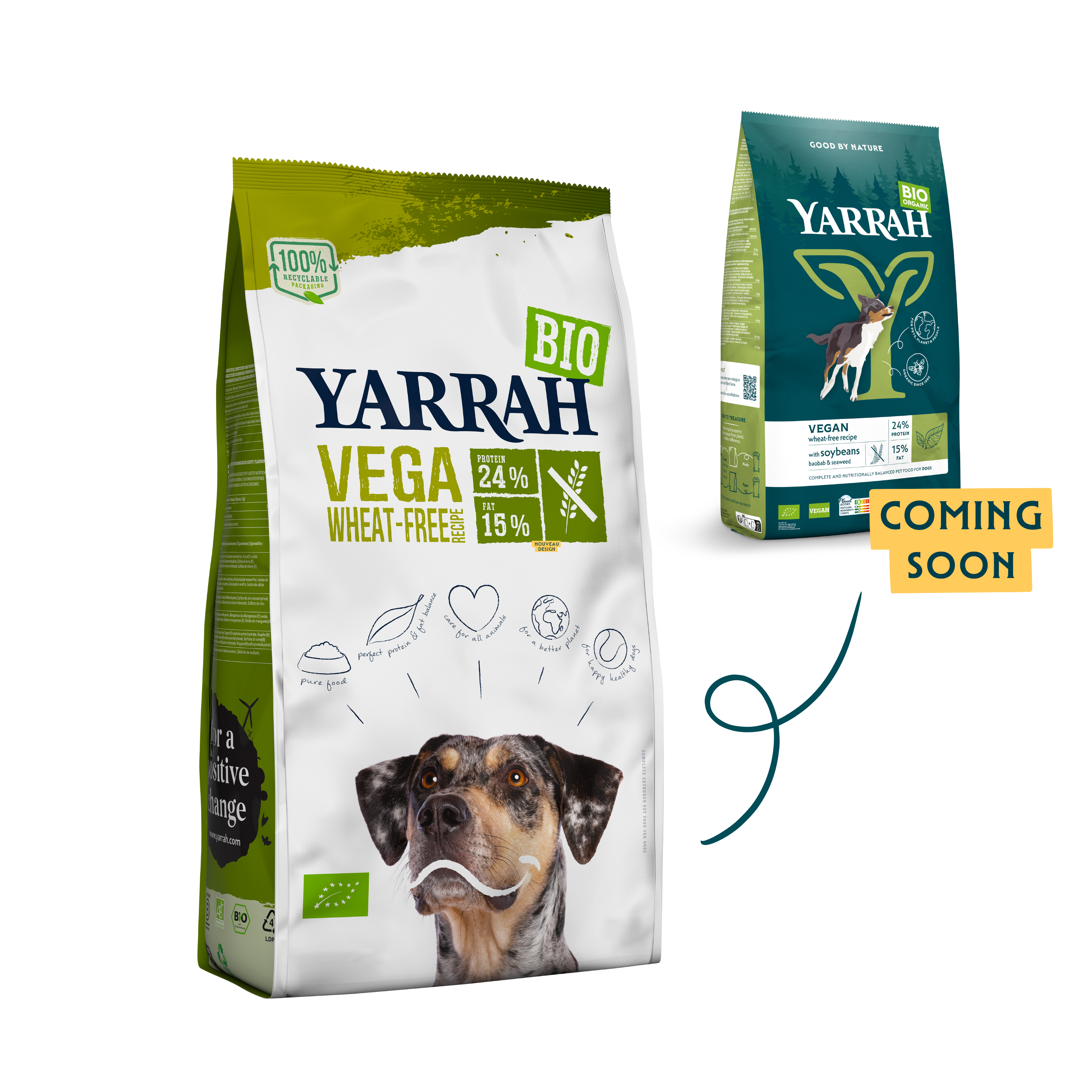 Organic Vegetarian Wheat-Free dog food
