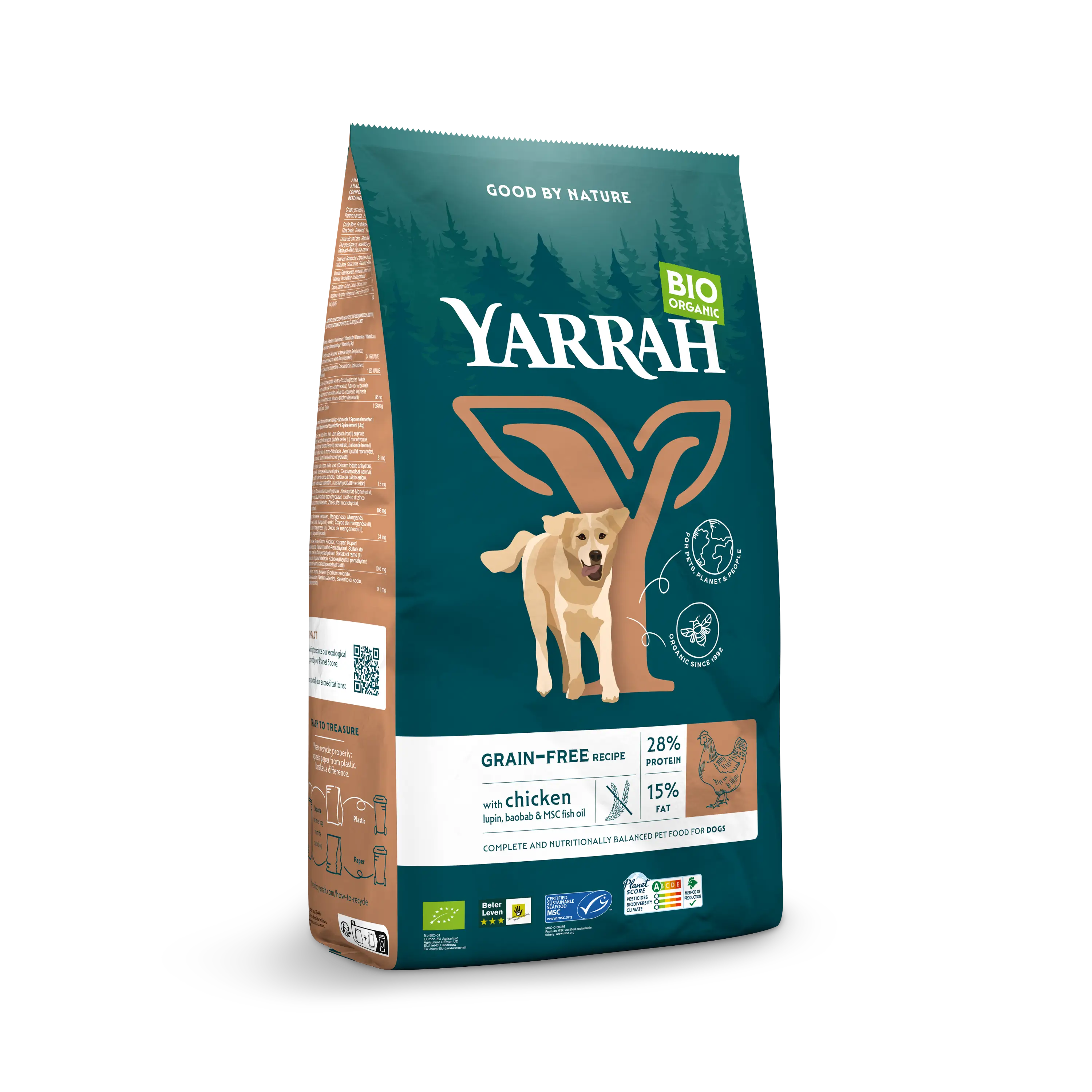 Biologisch Grain-Free hondenvoer