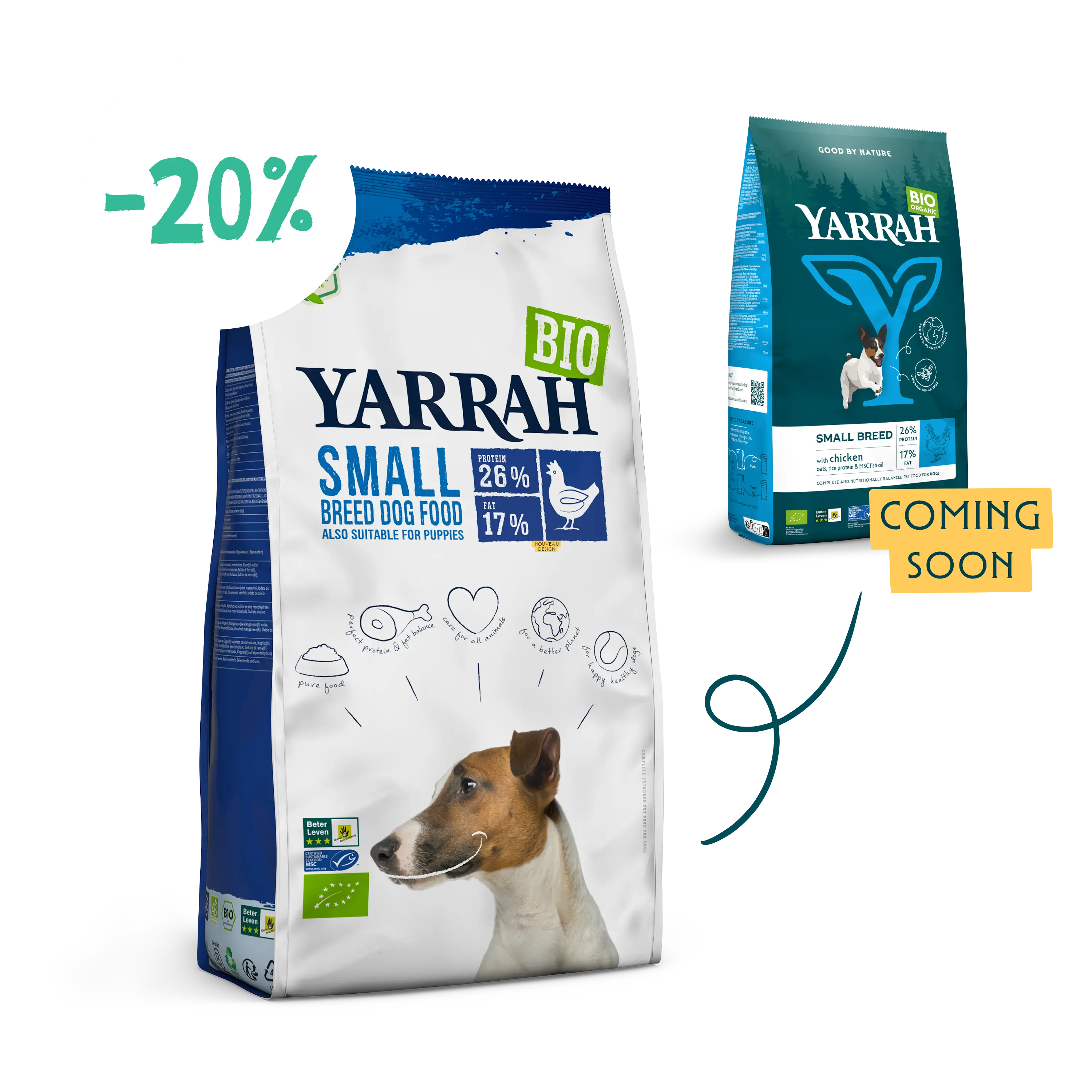 Organic Small Breed dry dog food