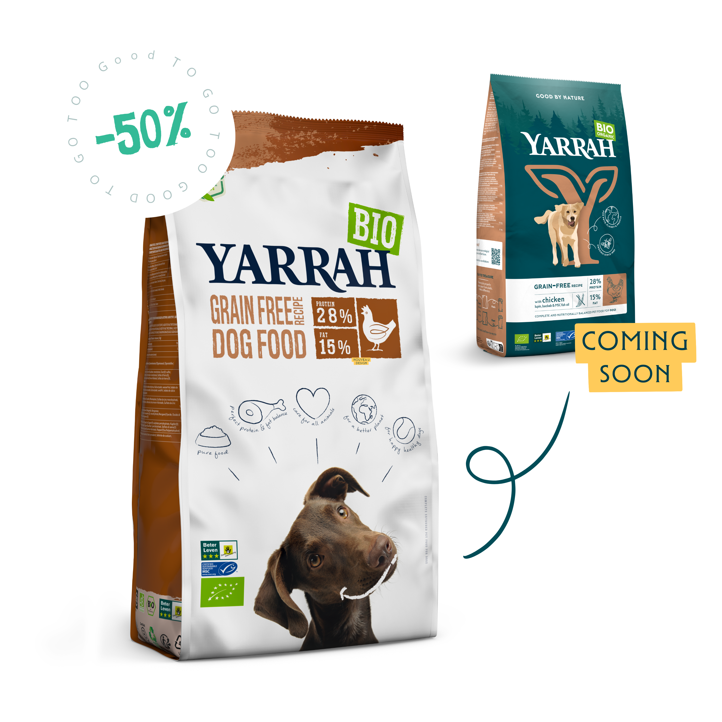 Organic Grain-Free dry dog food